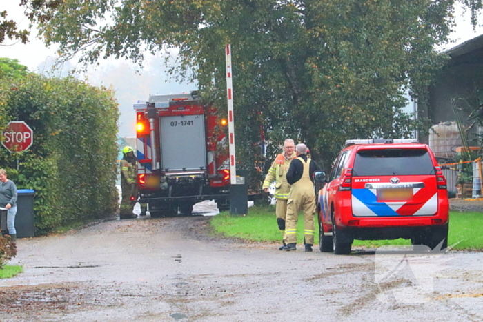 Gedeelte van boerderij afgesloten wegens kuilgas