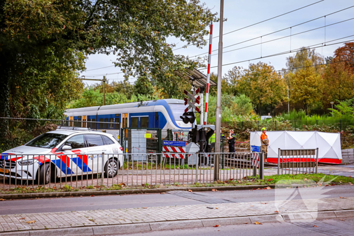 Treinverkeer gestremd door aanrijding met persoon