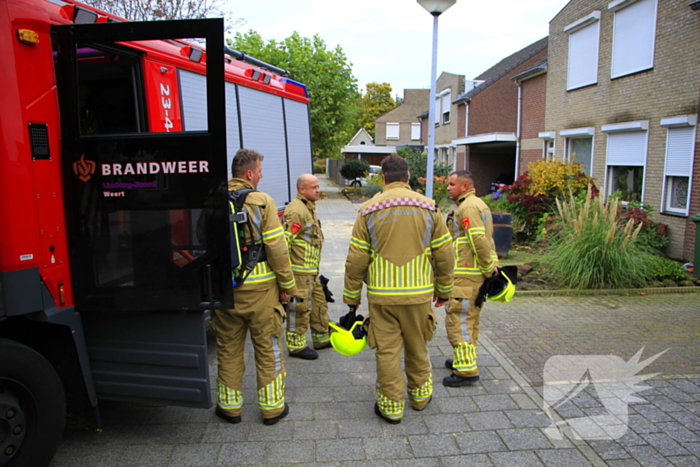 Metingen verricht wegens gaslucht