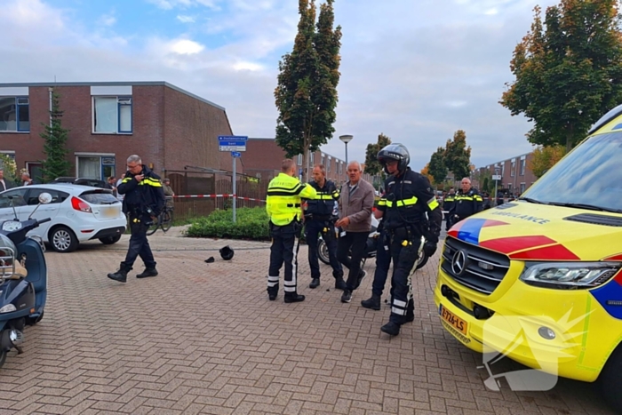 Zwaargewonden bij ongeval in woonwijk