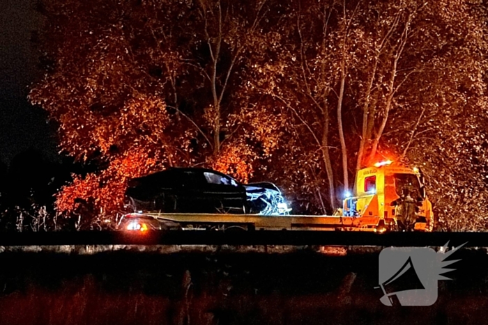 Twee auto's betrokken bij ongeval op snelweg