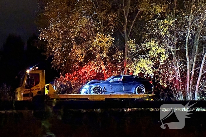 Twee auto's betrokken bij ongeval op snelweg