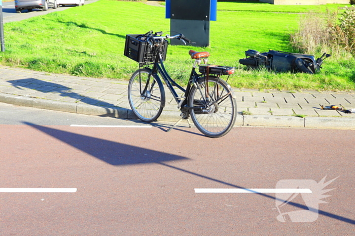 Scooterrijder gewond bij botsing met auto