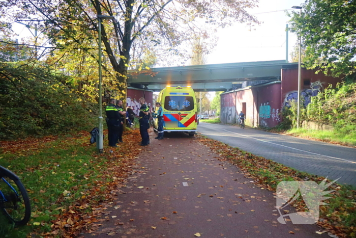 Voetganger gewond bij botsing met fietser