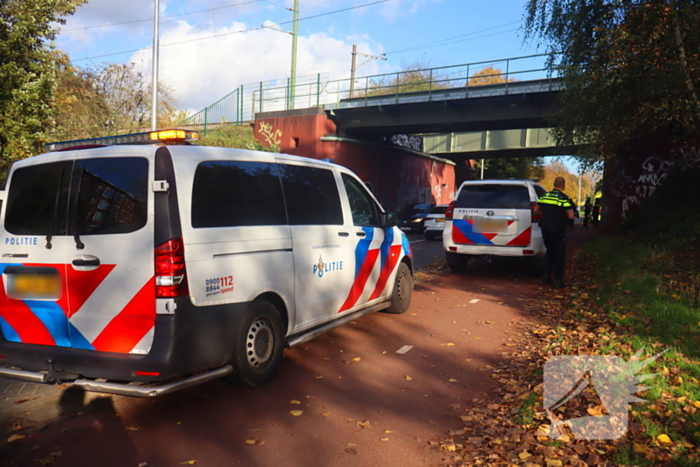 Voetganger gewond bij botsing met fietser