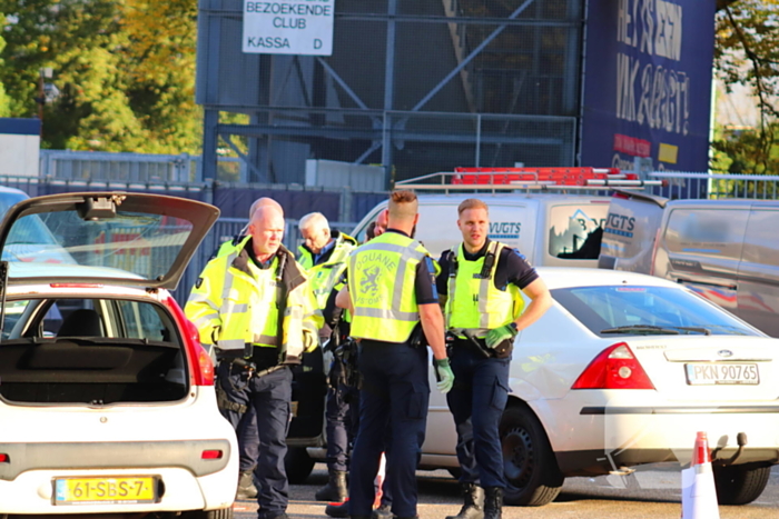 Grote verkeerscontrole in stad