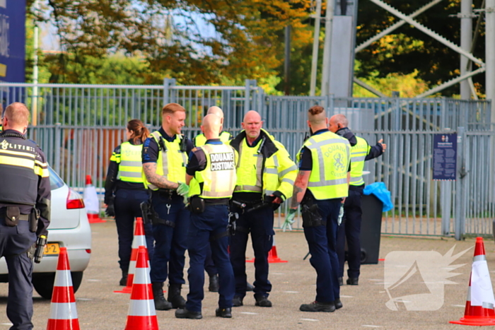 Grote verkeerscontrole in stad