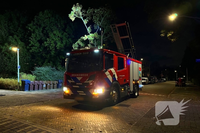 Brandweer weet kat uit dakgoot te pakken