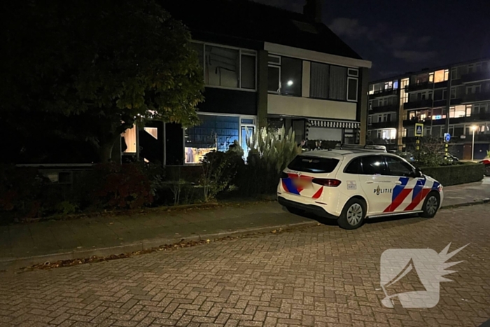 Woning beschadigd door explosie