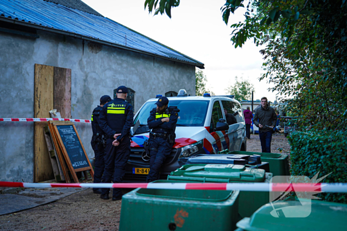 Politie treft cocaïnewasserij aan in caravan