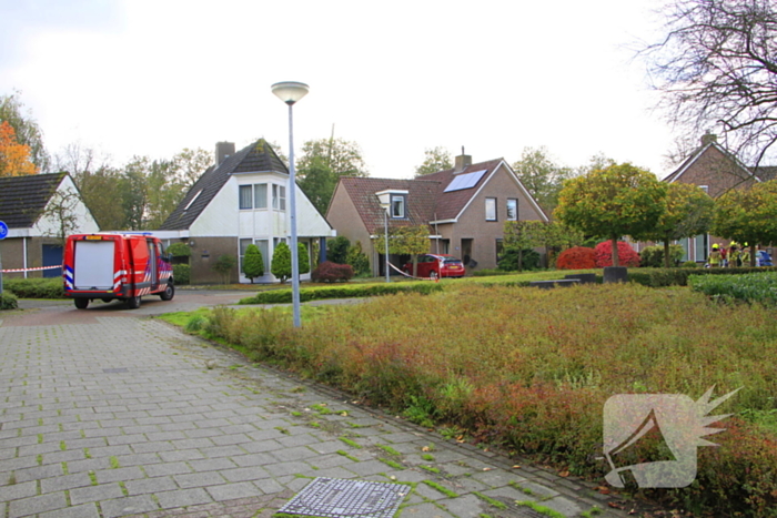 Bewoner doorboord gasleiding