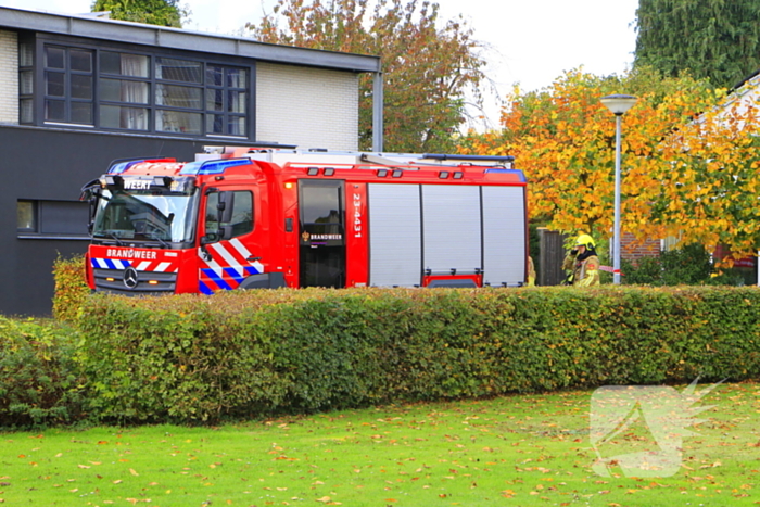 Bewoner doorboord gasleiding