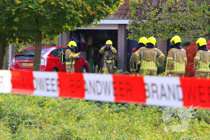 Bewoner doorboord gasleiding