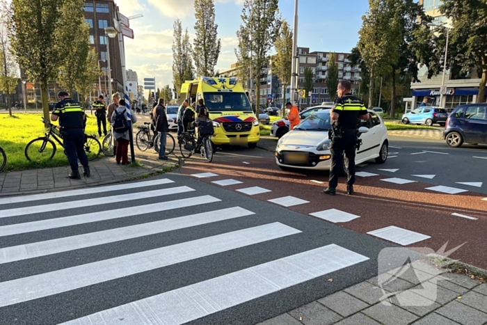 Aanrijding tussen fietser en automobilist