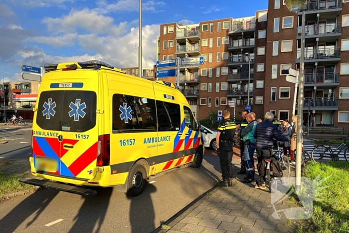 Aanrijding tussen fietser en automobilist