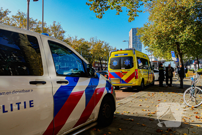 Scooterrijder gewond bij botsing