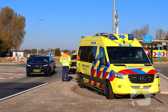 Fietser loopt flinke hoofdwond op na val van fiets