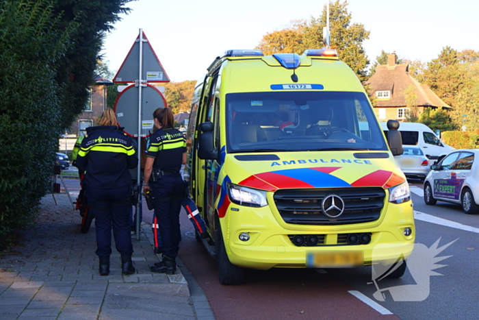 Motorrijder gewond bij botsing met scooter