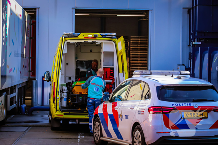 Ongeval in bedrijfspand van Drukkerij Wilco