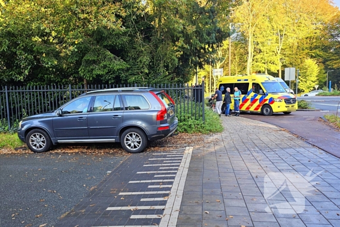 Wederom fietser aangereden op rotonde door automobilist