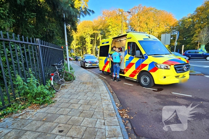 Wederom fietser aangereden op rotonde door automobilist