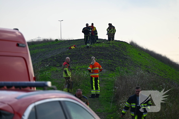 Brandweer ingezet voor persoon in drijfzand