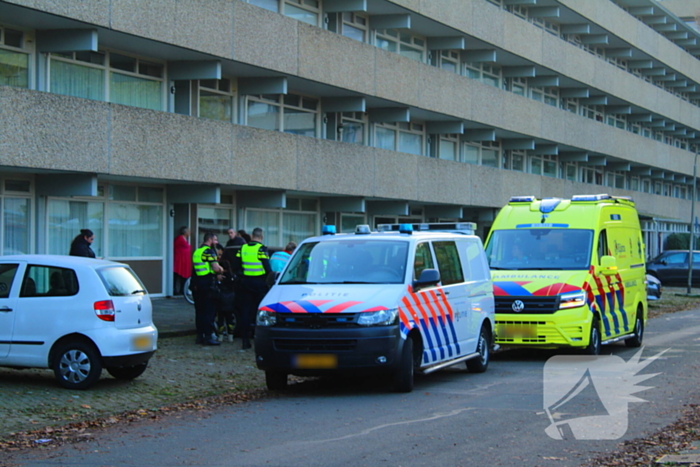 Ambulance controleert automobilist