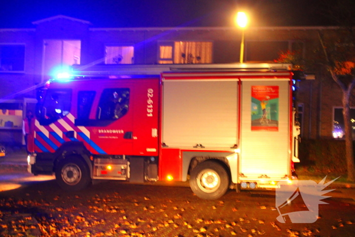 Brandweer ingezet voor gaslucht in woning