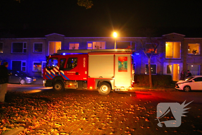 Brandweer ingezet voor gaslucht in woning