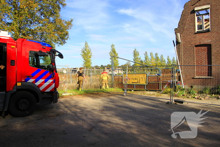 Brandweer zet alles op alles om ree te vangen