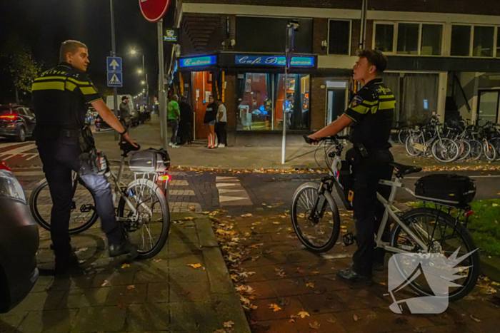 Grote politie-inzet na vechtpartij in café