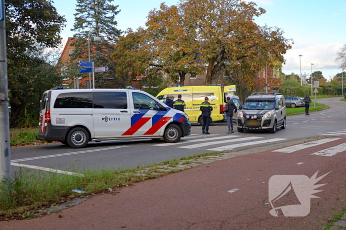 Fietser gewond bij aanrijding met automobilist