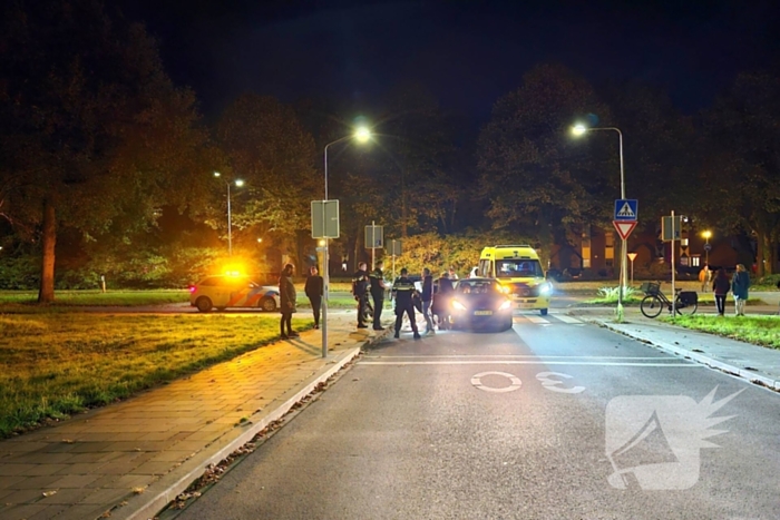 Fatbiker gewond door botsing met auto