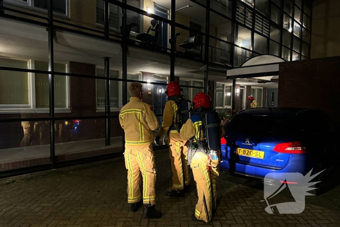 Brand in meterkast beperkt gebleven