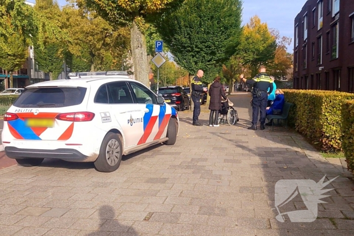 Fietser ten val na botsing met auto