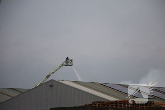 Zeer grote brand bij coatingbedrijf