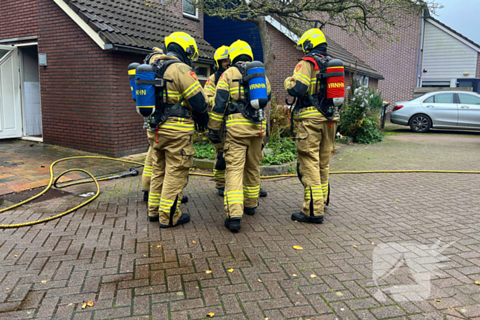 Brand in woning snel onder controle