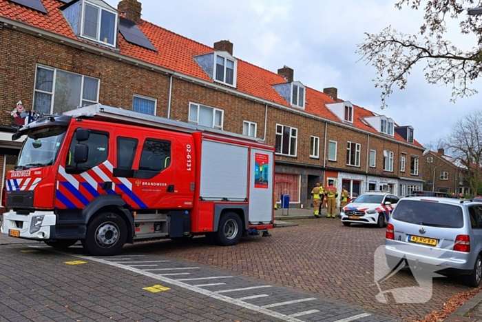 Brandweer en netbeheerder ingezet nadat woning spanningsloos raken