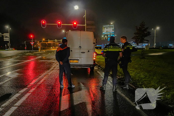 Fietser gewond aan gezicht na aanrijding