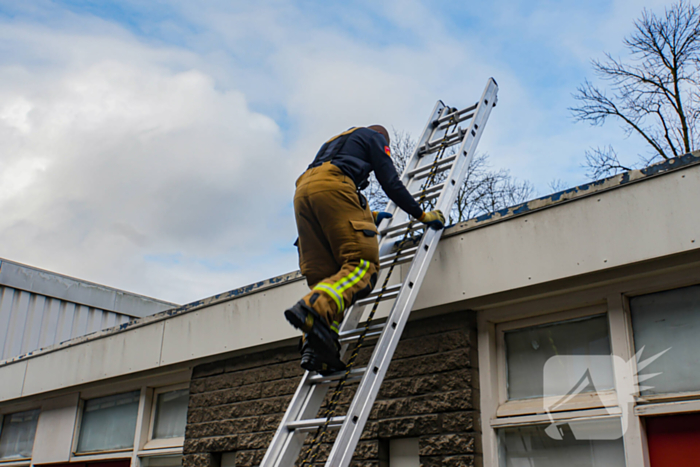 Wateroverlast door werkzaamheden: brandweer schiet te hulp