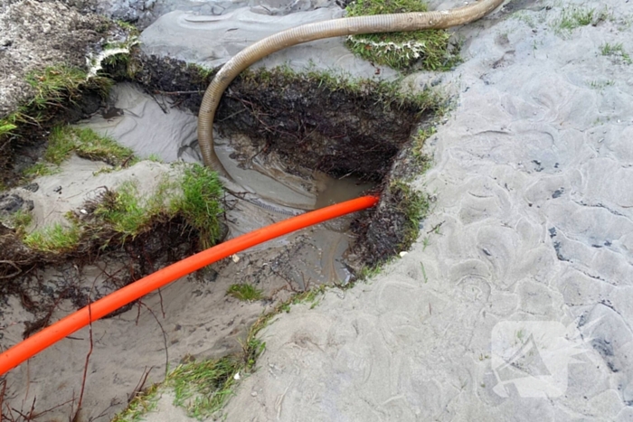 Waterlekkage zorgt voor overlast in de buurt