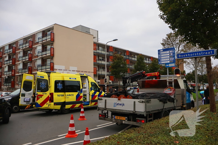 Scooterrijder zwaargewond bij aanrijding