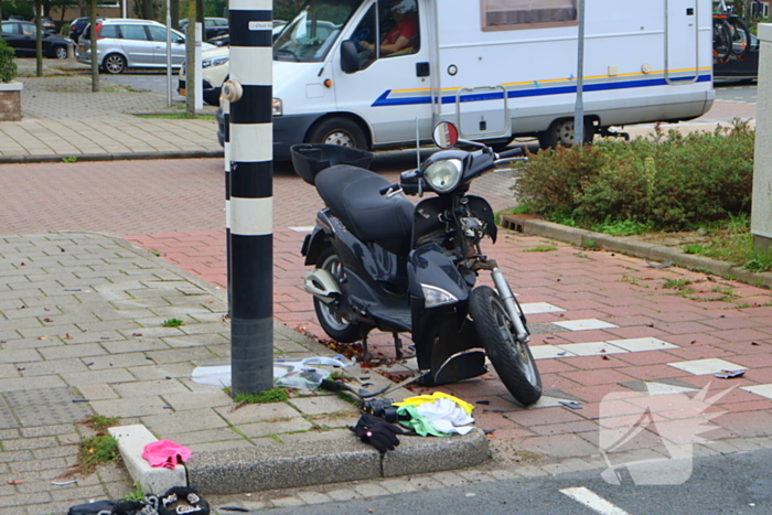 Scooterrijder zwaargewond bij aanrijding