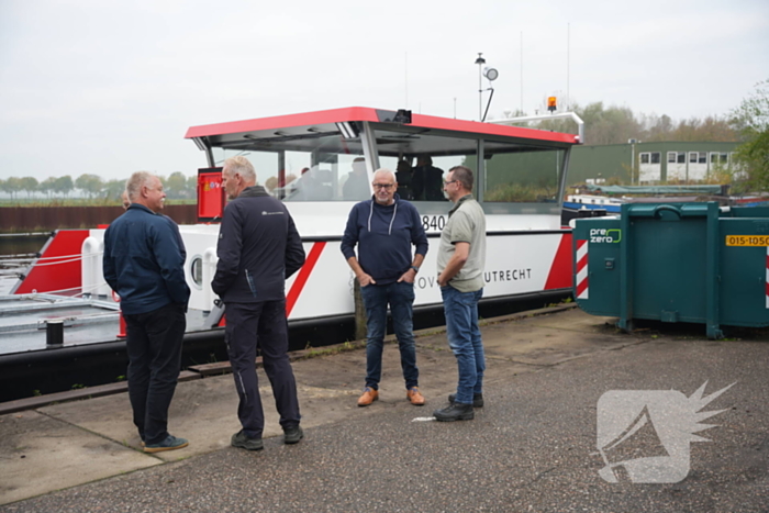 Provincie neemt nieuwe werkschip in gebruik