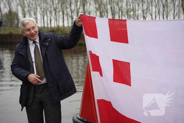 Provincie neemt nieuwe werkschip in gebruik