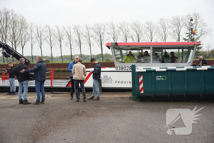 Provincie neemt nieuwe werkschip in gebruik