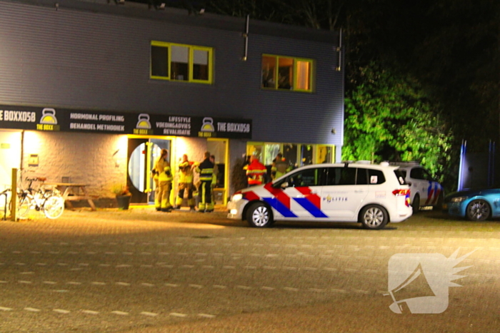 Mistalarm in sportschool voor brand aangezien