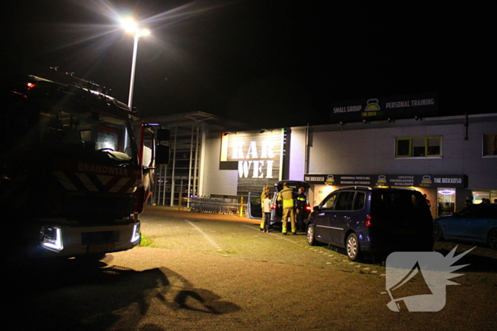 Mistalarm in sportschool voor brand aangezien