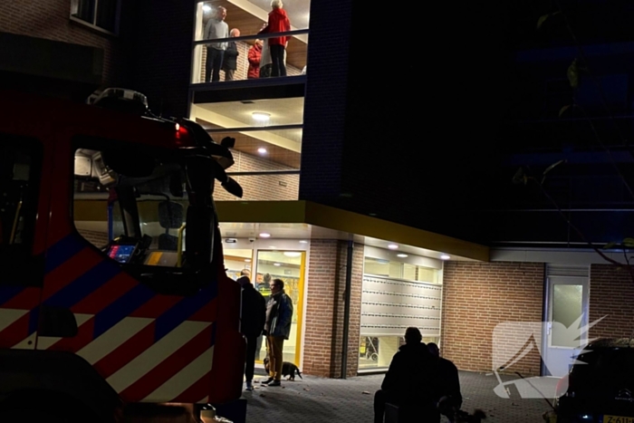 Ouderen ontruimd wegens brand in flat