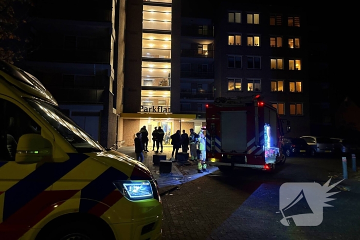 Ouderen ontruimd wegens brand in flat